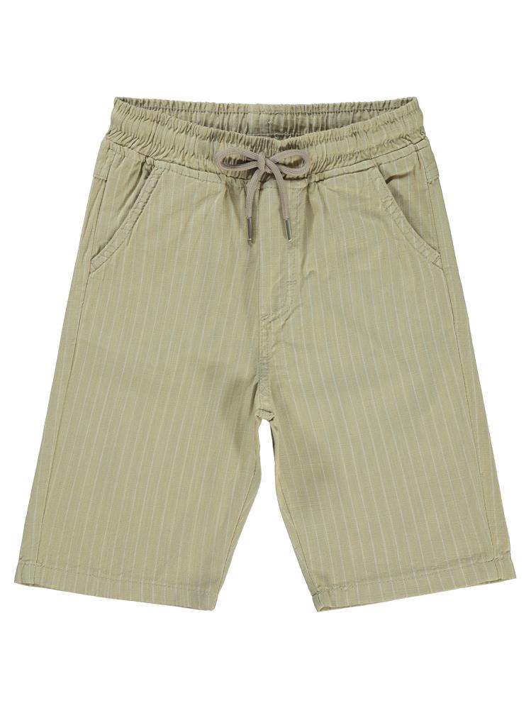 Civil Boys Çizgili 10-13 Yaş Kapri - Bej