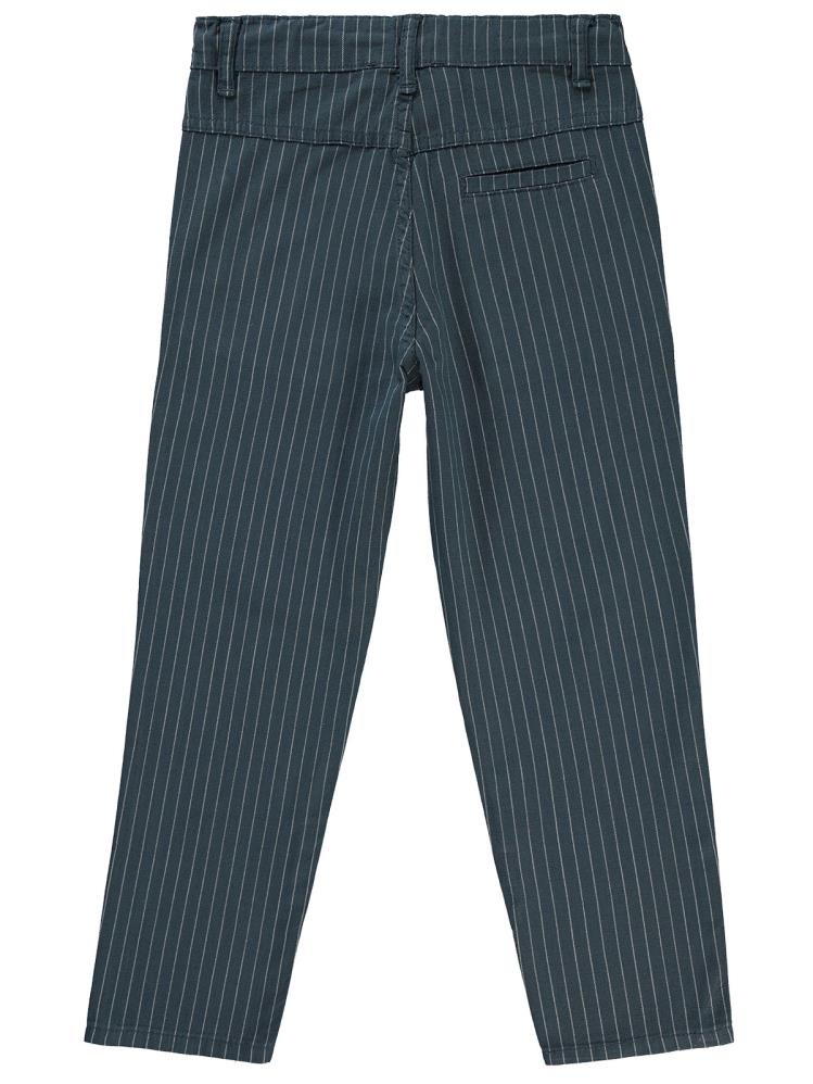 Civil Boys Çizgili 10-13 Yaş Pantolon - Lacivert