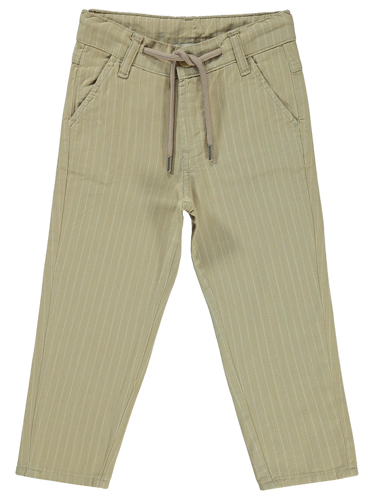 Civil Boys Çizgili 2-5 Yaş Pantolon - Bej