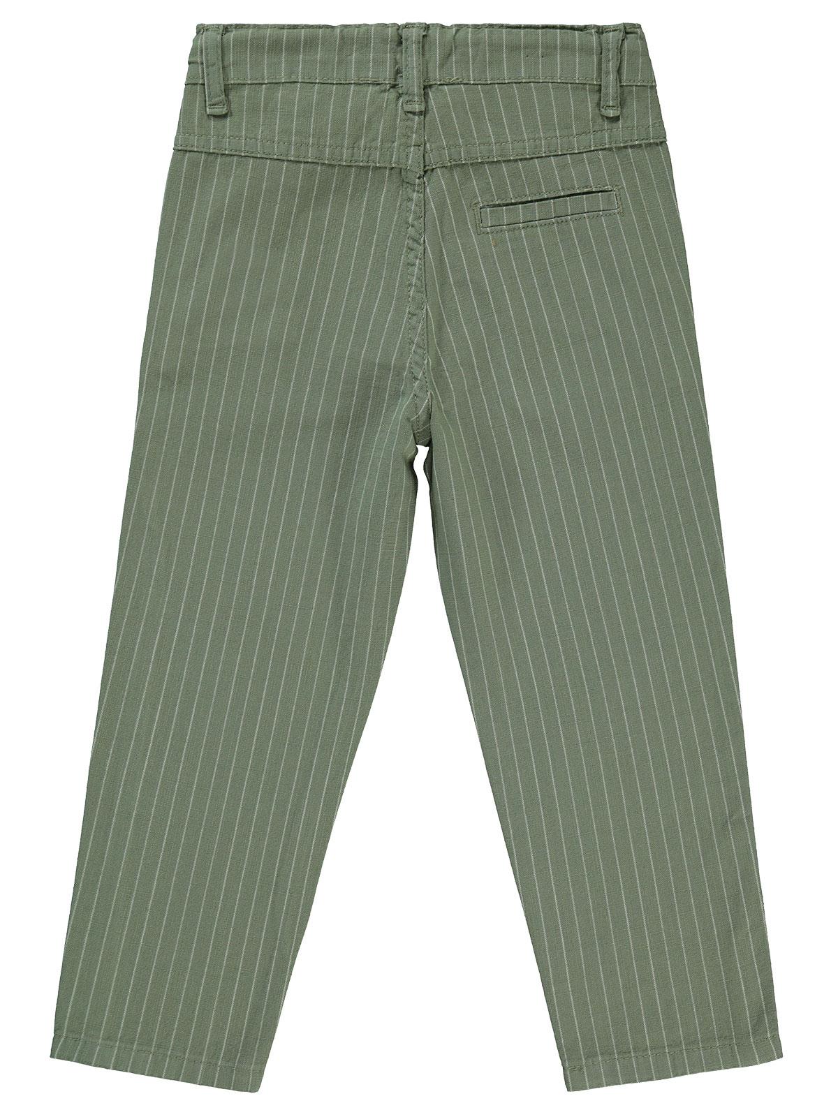 Civil Boys Çizgili 2-5 Yaş Pantolon - Haki