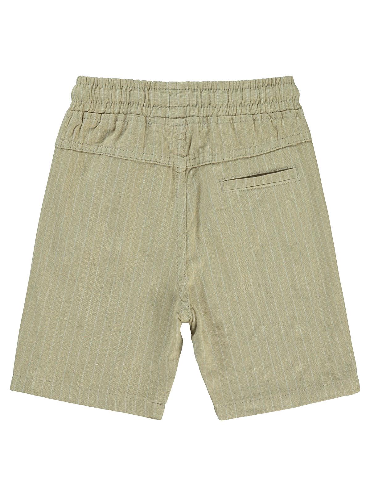 Civil Boys Çizgili 2-5 Yaş Kapri - Bej