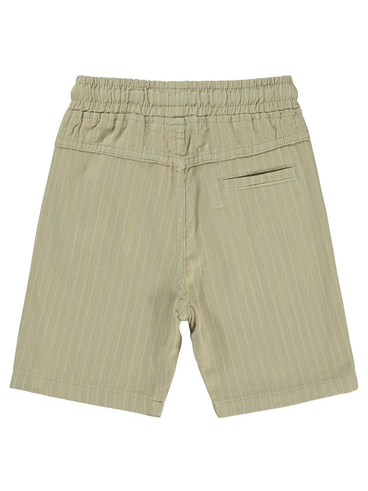 Civil Boys Çizgili 2-5 Yaş Kapri - Bej