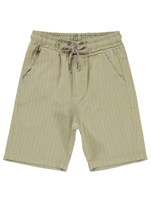 Civil Boys Çizgili 2-5 Yaş Kapri - Bej