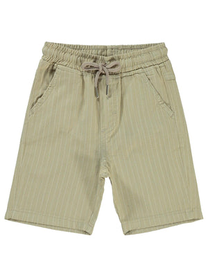 Civil Boys Çizgili 2-5 Yaş Kapri - Bej