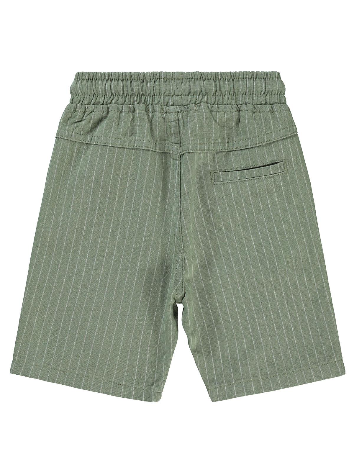 Civil Boys Çizgili 2-5 Yaş Kapri - Haki