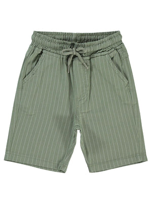 Civil Boys Çizgili 2-5 Yaş Kapri - Haki