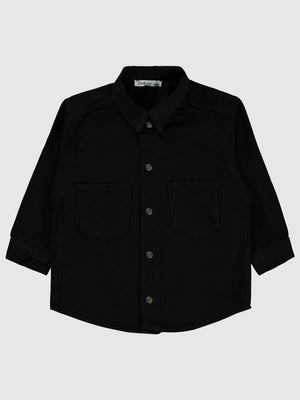 Civil Boys Basic 2-5 Yaş Gömlek - Siyah