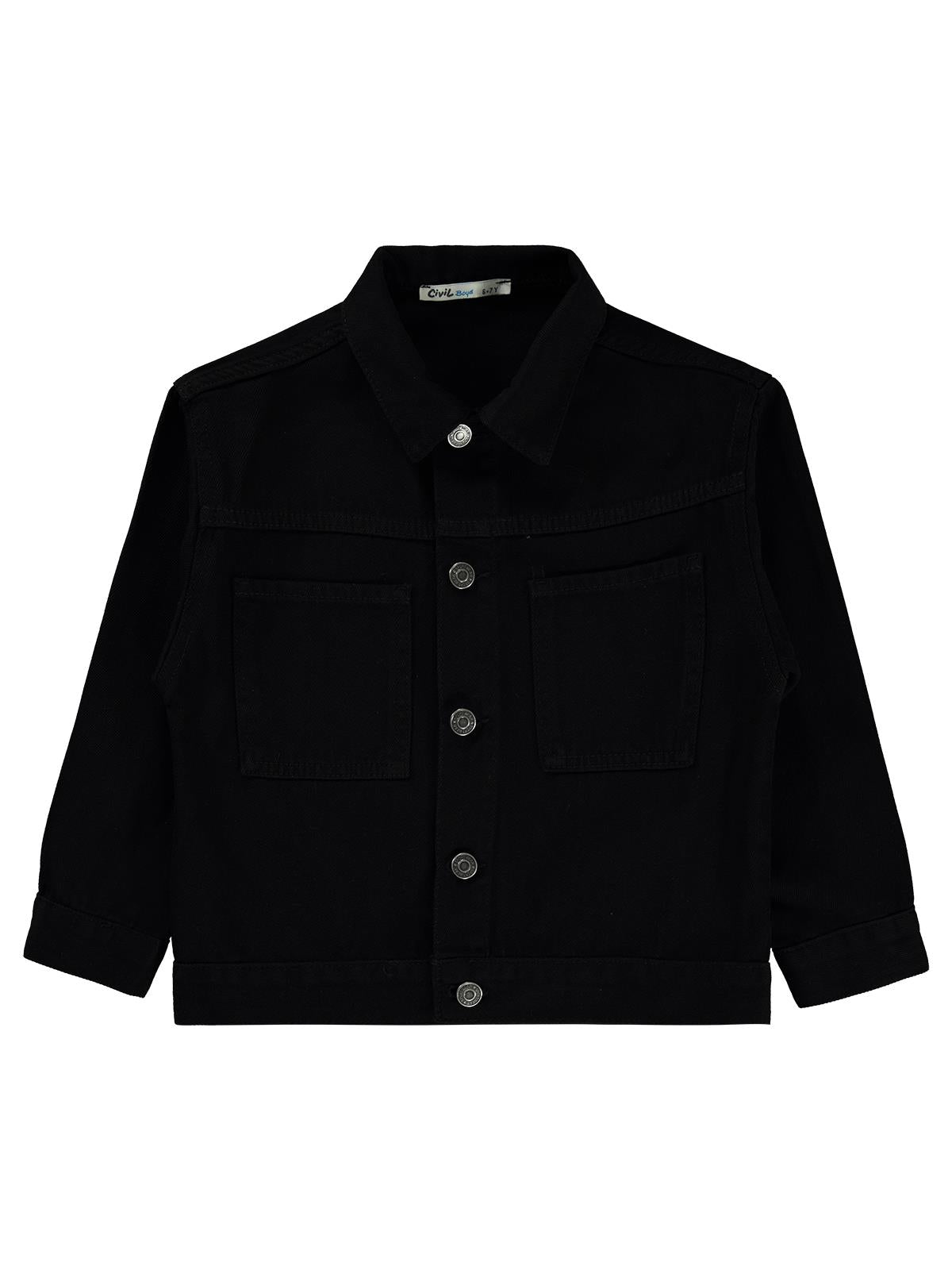 Civil Boys Basic 6-9 Yaş Ceket - Siyah