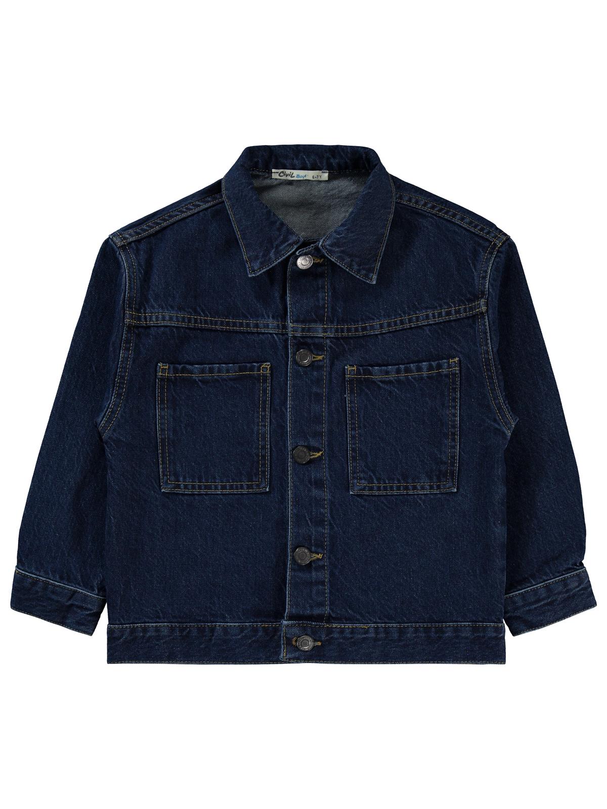 Civil Boys Basic 10-13 Yaş Ceket - Mavi