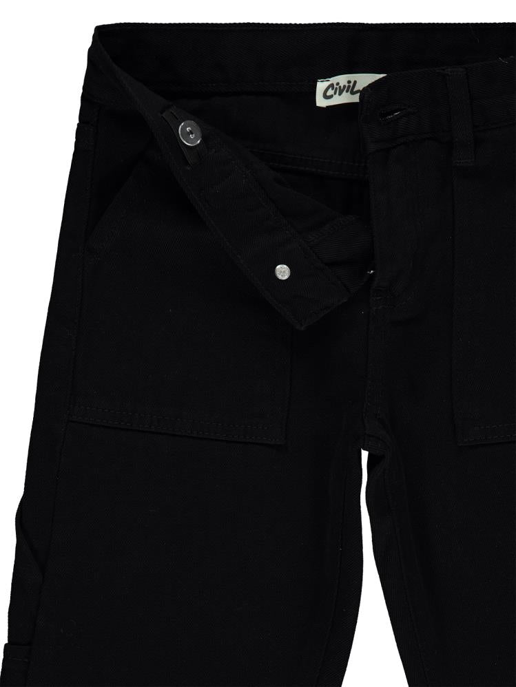 Civil Boys Basic 10-13 Yaş Pantolon - Siyah