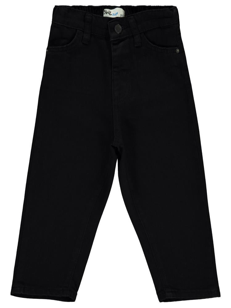 Civil Boys Basic 5 Cepli 2-5 Yaş Pantolon - Siyah