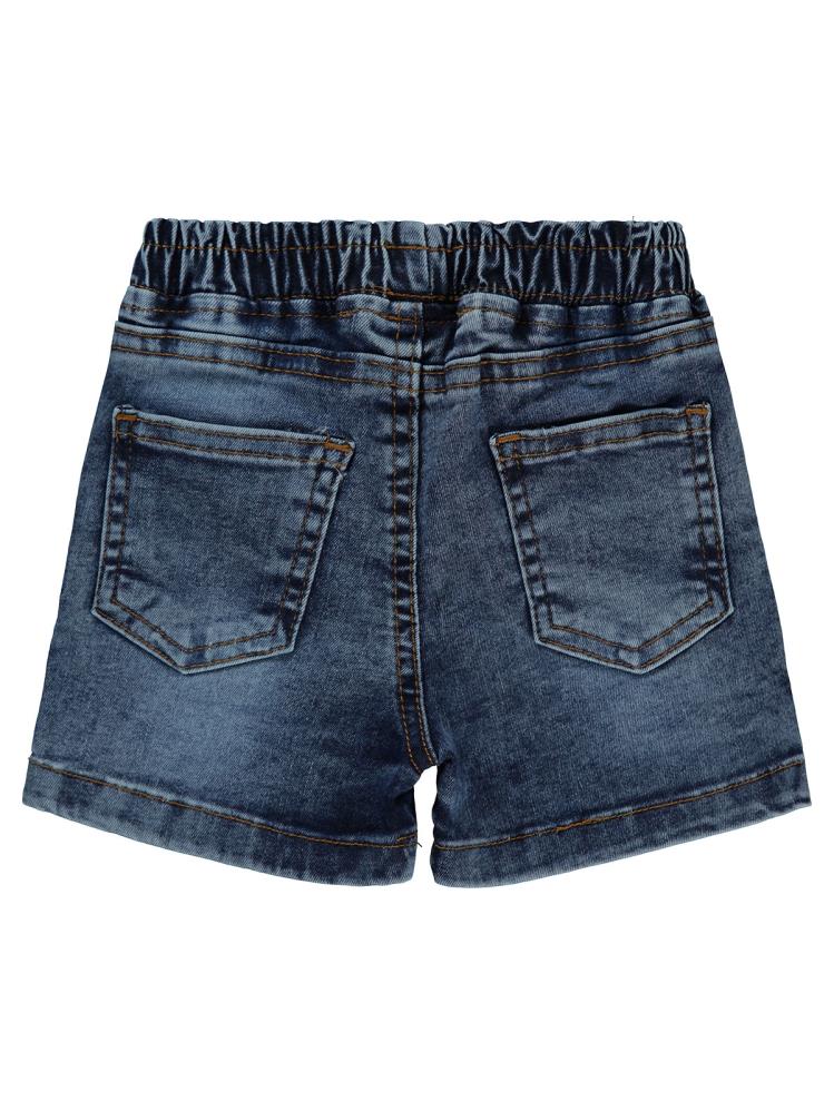 Civil Baby Yıkamalı 6-18 Ay Şort - Mavi