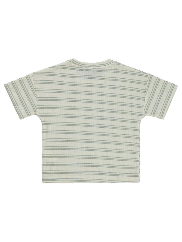 Civil Boys Çizgili 2-5 Yaş Tişört - Bej