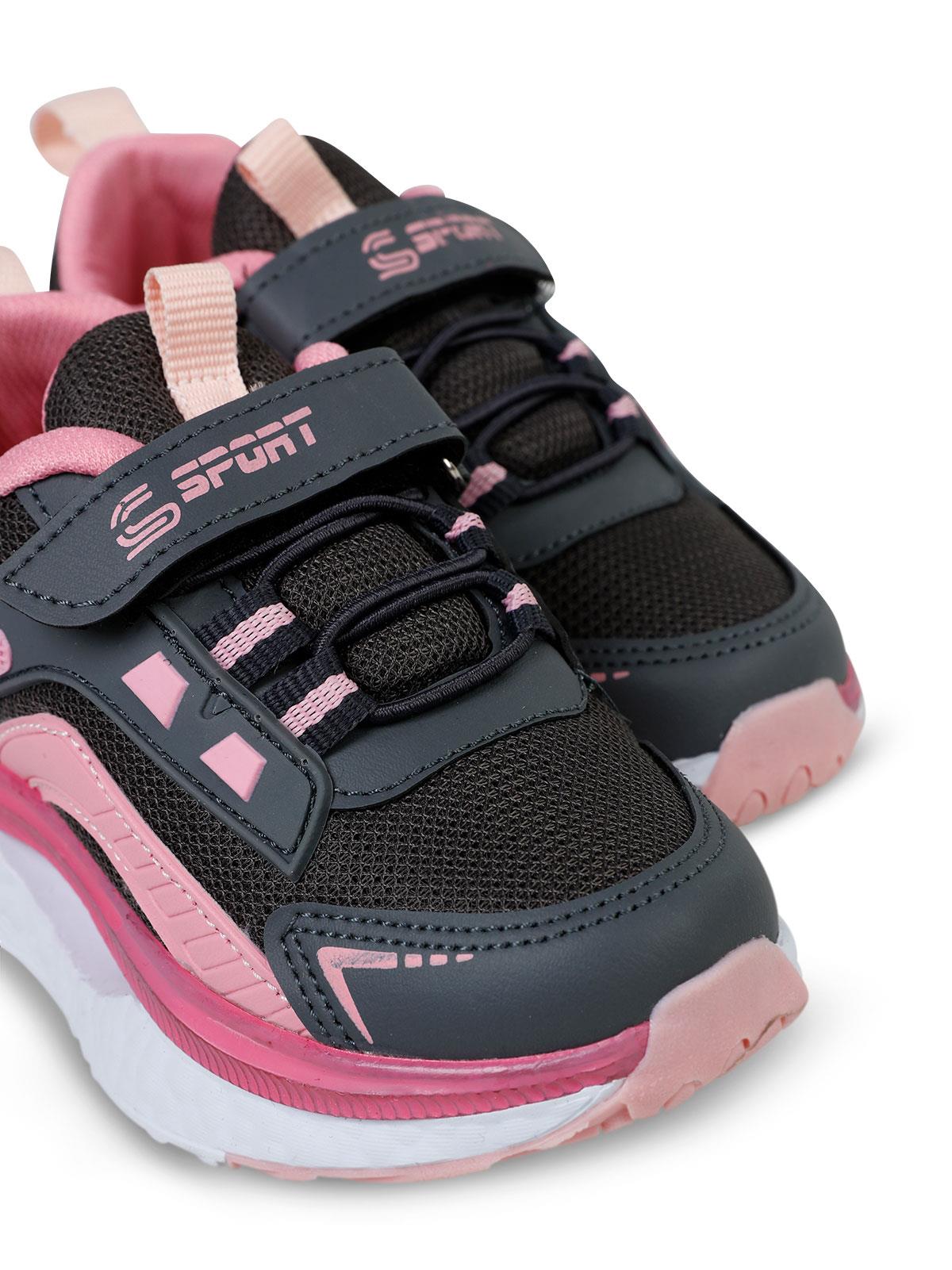 Civil Sport Kız Çocuk Spor Ayakkabı 26-30 Numara - Gri