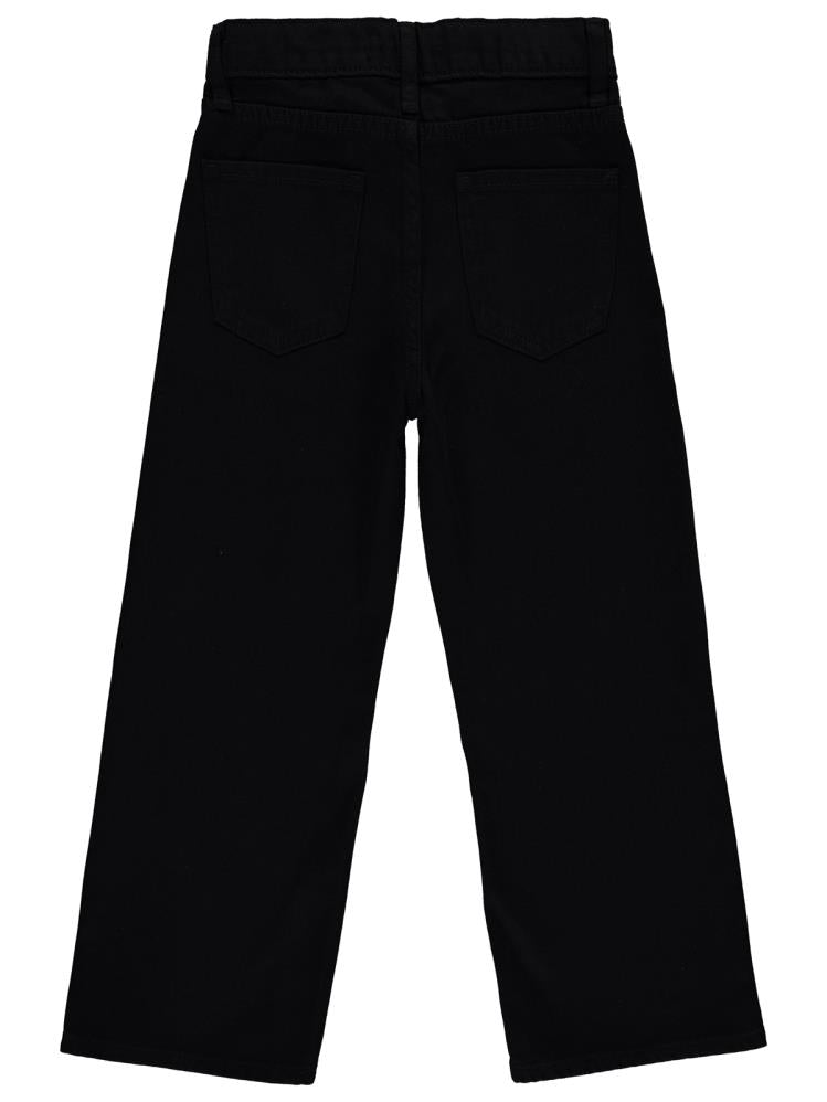 Civil Girls Cepli 6-9 Yaş Pantolon - Siyah