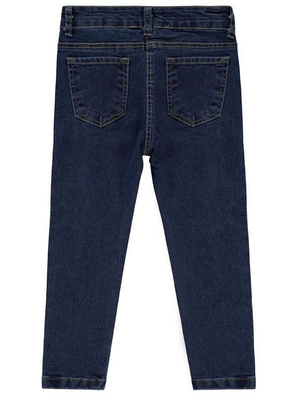 Civil Girls Fiyonk Nakışlı 2-5 Yaş Pantolon - Lacivert