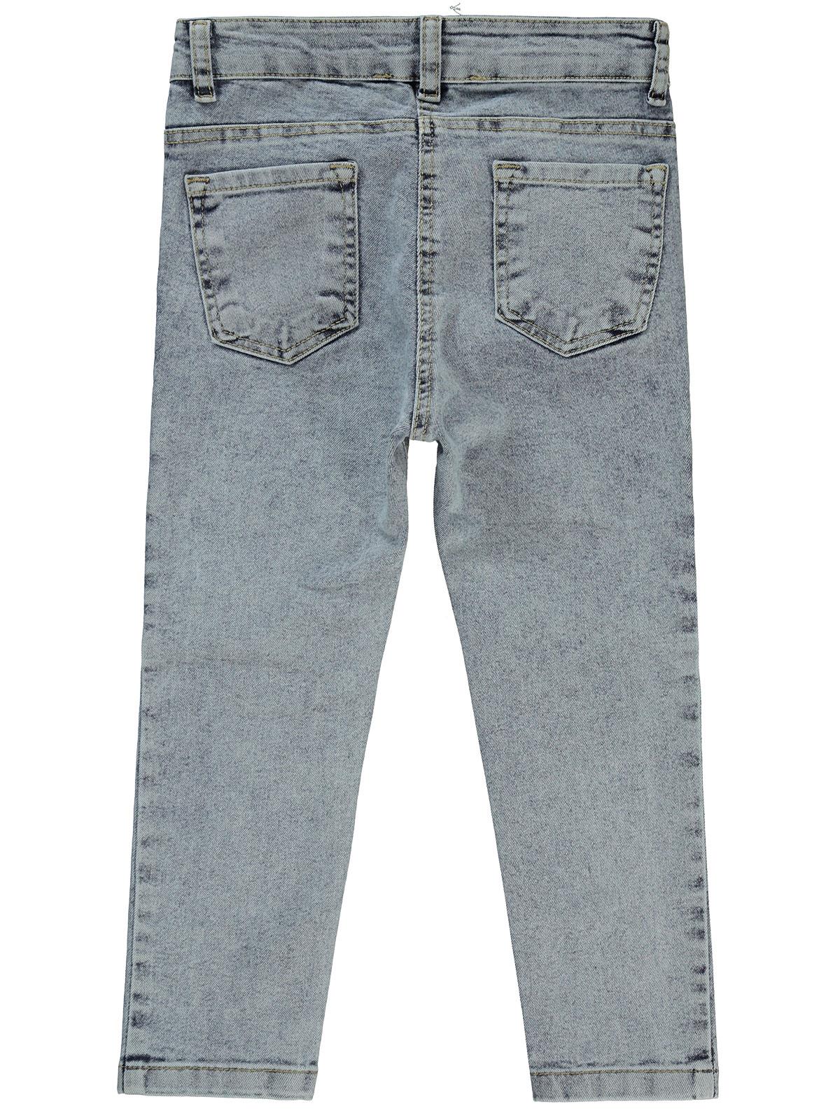 Civil Girls Unicorn Nakışlı 2-5 Yaş Pantolon - Mavi