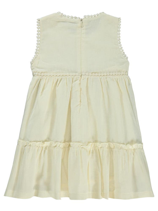 Civil Girls Natural 2-5 Yaş Elbise - Bej
