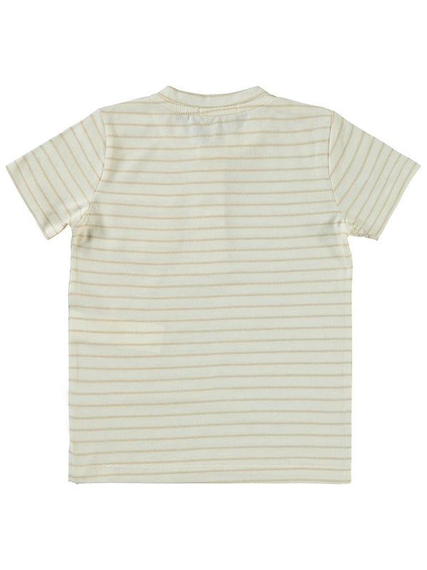 Civil Boys Cizgil Cepli 2-5 Yaş Tişört - Kahverengi