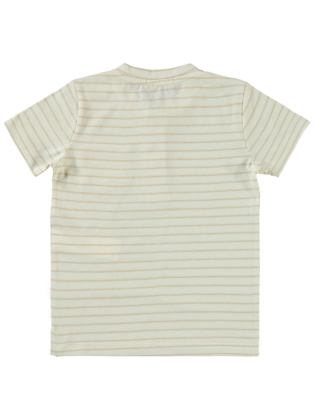 Civil Boys Cizgil Cepli 2-5 Yaş Tişört - Kahve