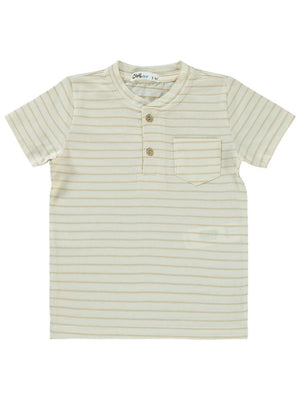 Civil Boys Cizgil Cepli 2-5 Yaş Tişört - Kahverengi