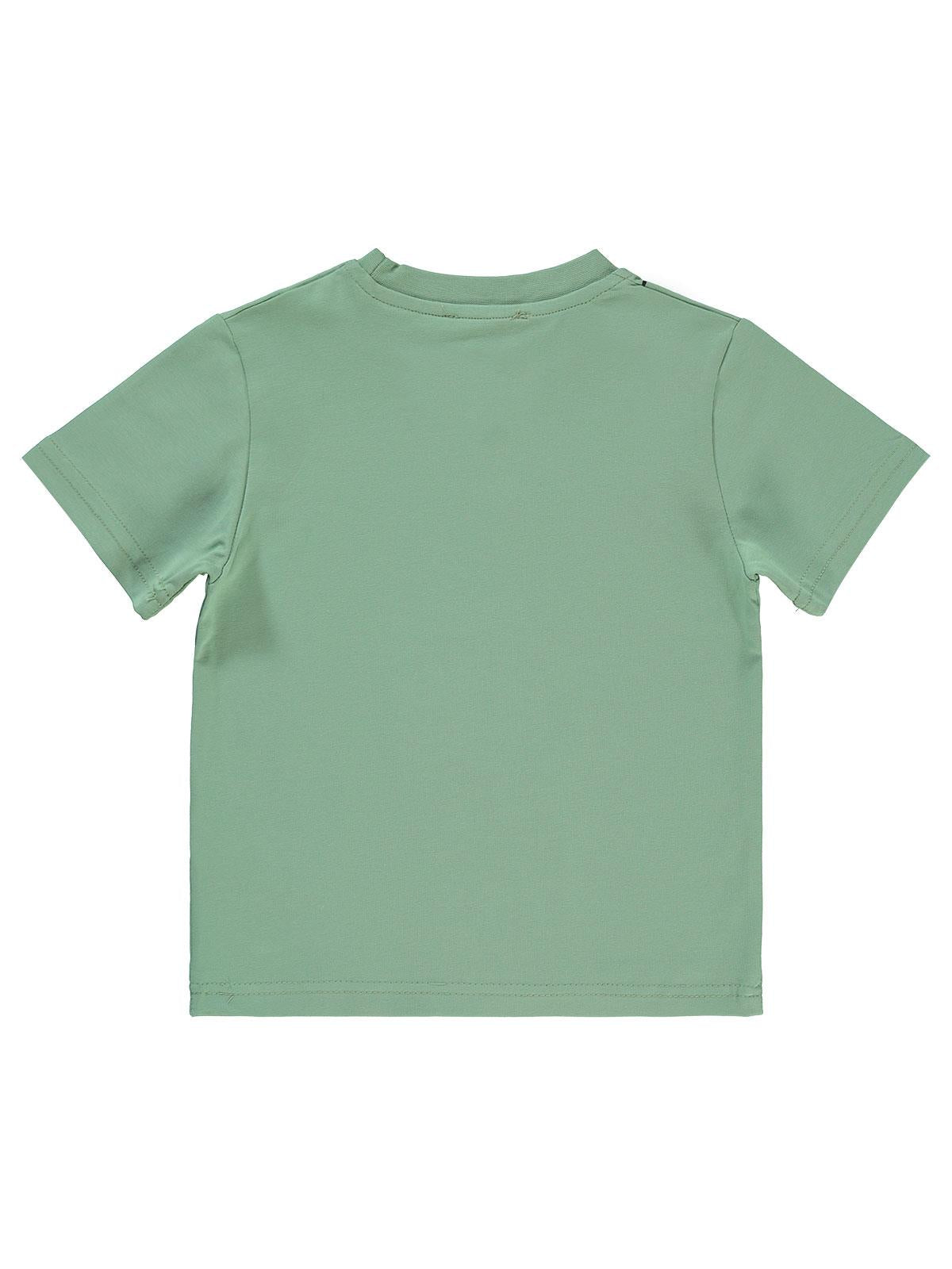 Civil Boys Örümcek Baskılı 2-5 Yaş Tişört - Haki