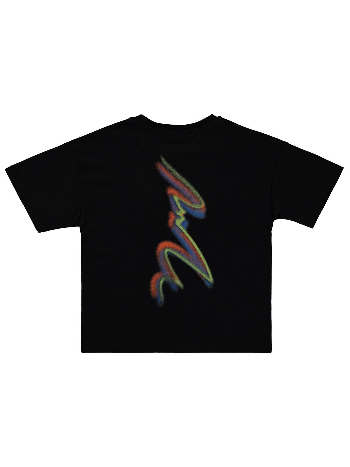 Civil Boys Game Over Baskılı 10-13 Yaş Tişört - Siyah