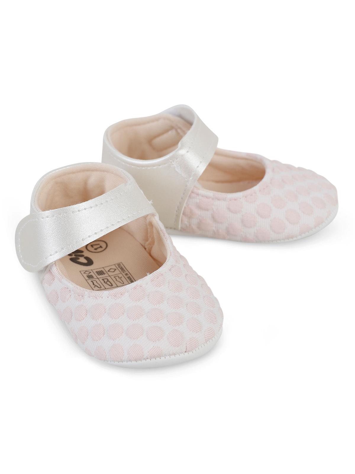 Civil Baby Kız Bebek İlkadım Ayakkabı 17-19 Numara - Pudra