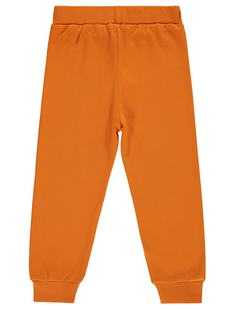 Civil Boys See The Baskılı 2-5 Yaş Eşofman Altı - Turuncu