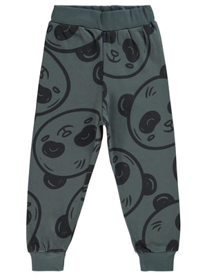 Civil Boys Empirme Panda Baskılı 2-5 Yaş Eşofman Altı - Gri