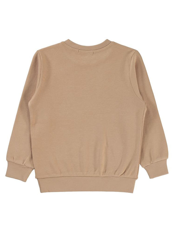 Civil Boys Maymun Baskılı 2-5 Yaş Sweatshirt - Bej
