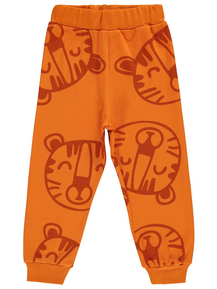 Civil Boys Empirme Aslan Baskılı 2-5 Yaş Eşofman Altı - Turuncu