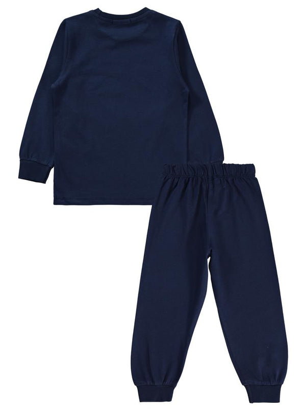 Superman Süperman Baskılı 2-5 Yaş Pijama Takımı - Lacivert