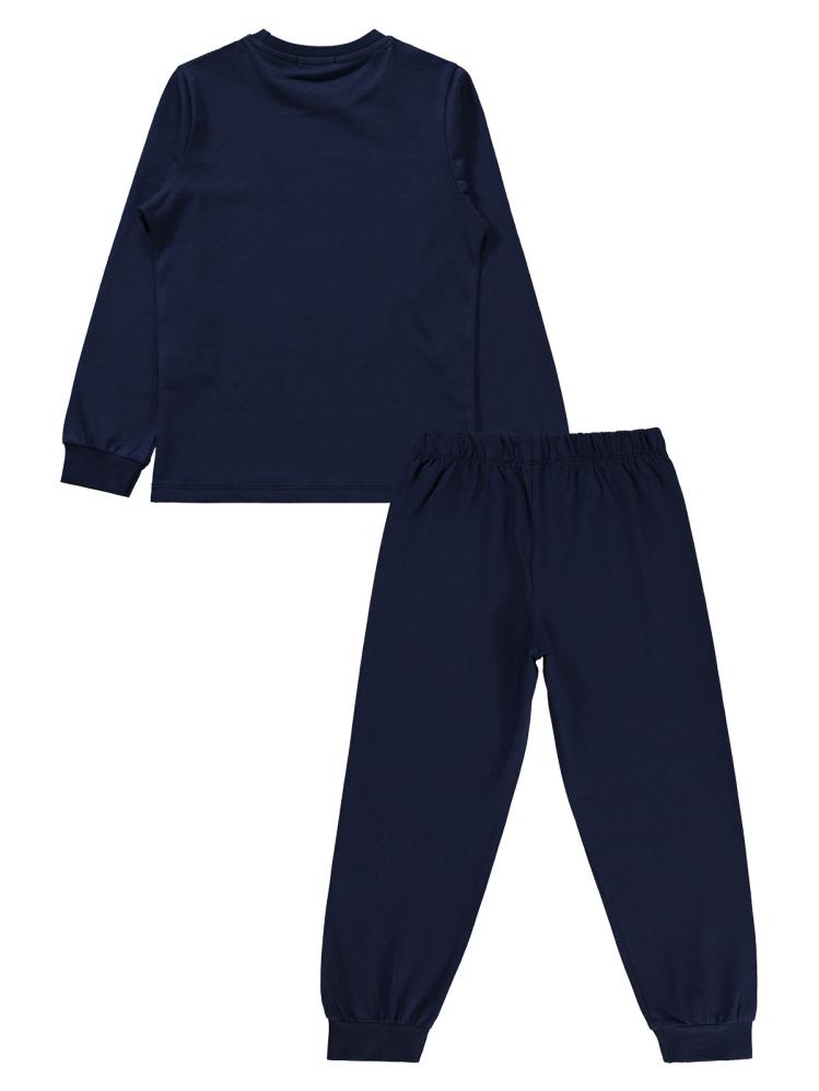 Superman Süperman Baskılı 6-9 Yaş Pijama Takımı - Lacivert