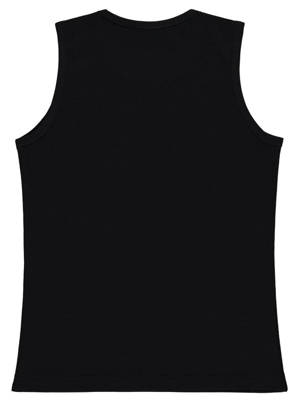 Civil Boys Surf Palmiye Baskılı 6-9 Yaş Tişört - Siyah