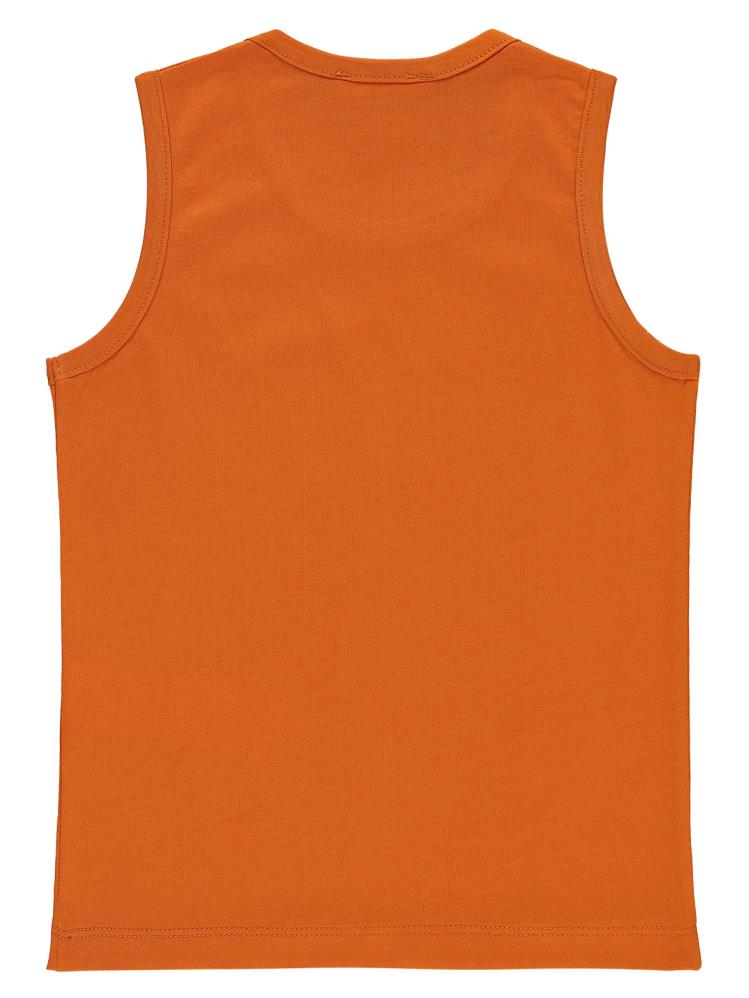 Civil Boys Awersome Baskılı 2-5 Yaş Tişört - Turuncu