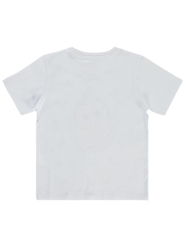 Civil Boys Kukuli Baskılı 2-5 Yaş Tişört - Beyaz
