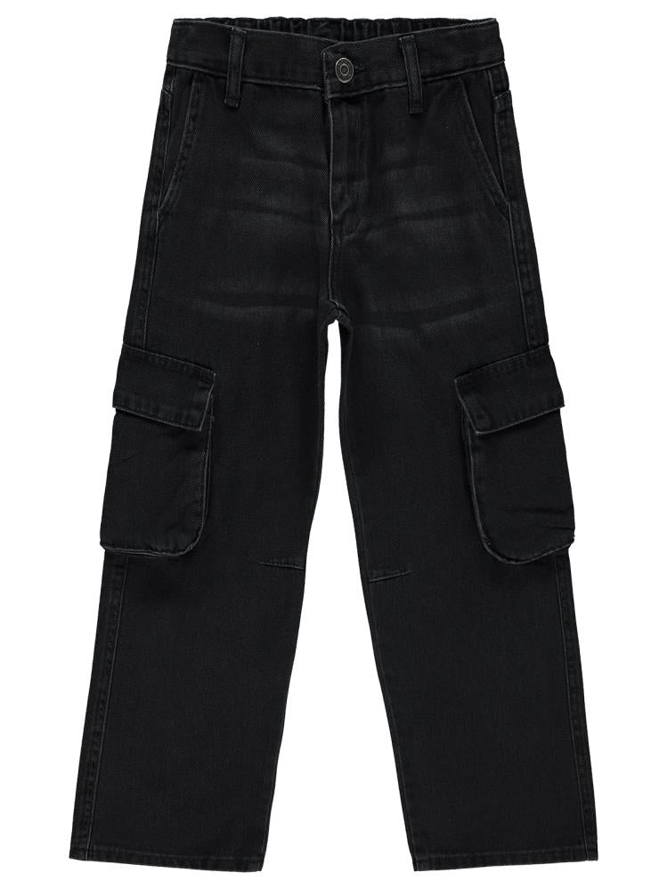 Civil Boys Kargo Cepli 10-13 Yaş Pantolon - Gri