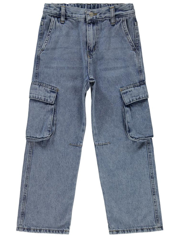 Civil Boys Kargo Cepli 6-9 Yaş Pantolon - Mavi