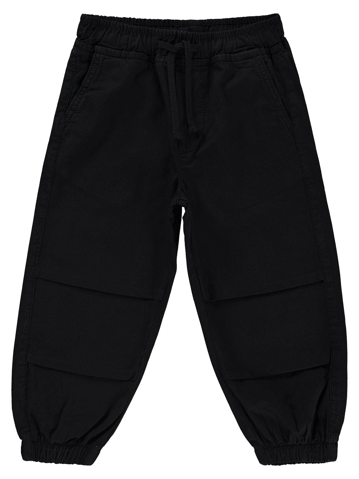 Civil Boys Paçası Lastikli 2-5 Yaş Pantolon - Siyah