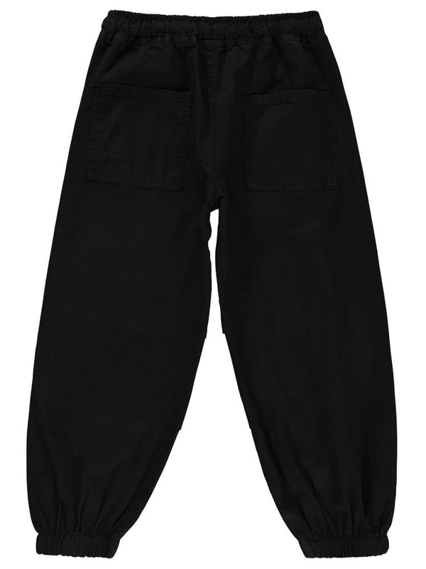 Civil Boys Paçası Lastikli 10-13 Yaş Pantolon - Siyah