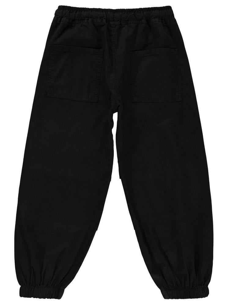 Civil Boys Paçası Lastikli 10-13 Yaş Pantolon - Siyah