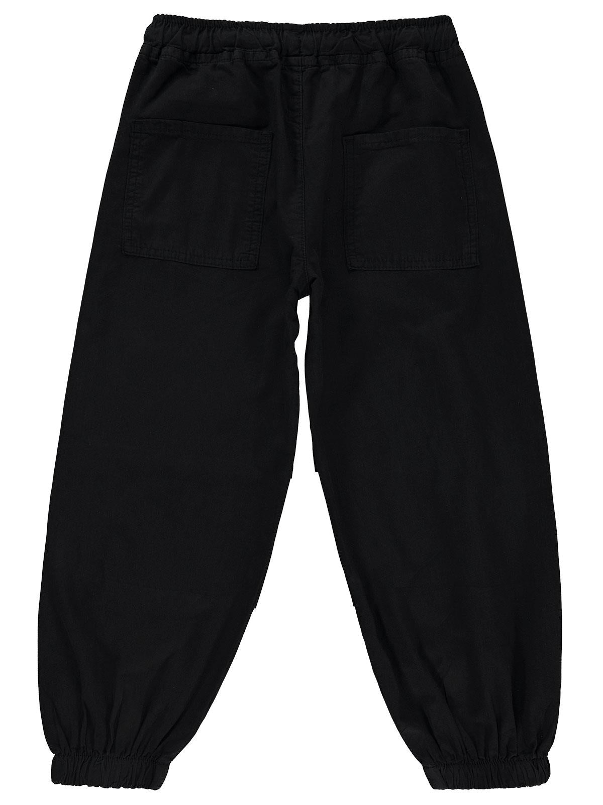 Civil Boys Paçası Lastikli 6-9 Yaş Pantolon - Siyah