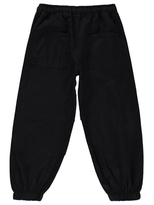 Civil Boys Paçası Lastikli 6-9 Yaş Pantolon - Siyah
