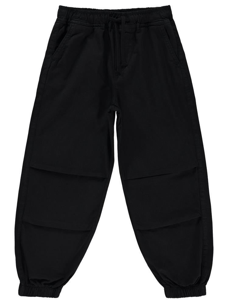 Civil Boys Paçası Lastikli 10-13 Yaş Pantolon - Siyah
