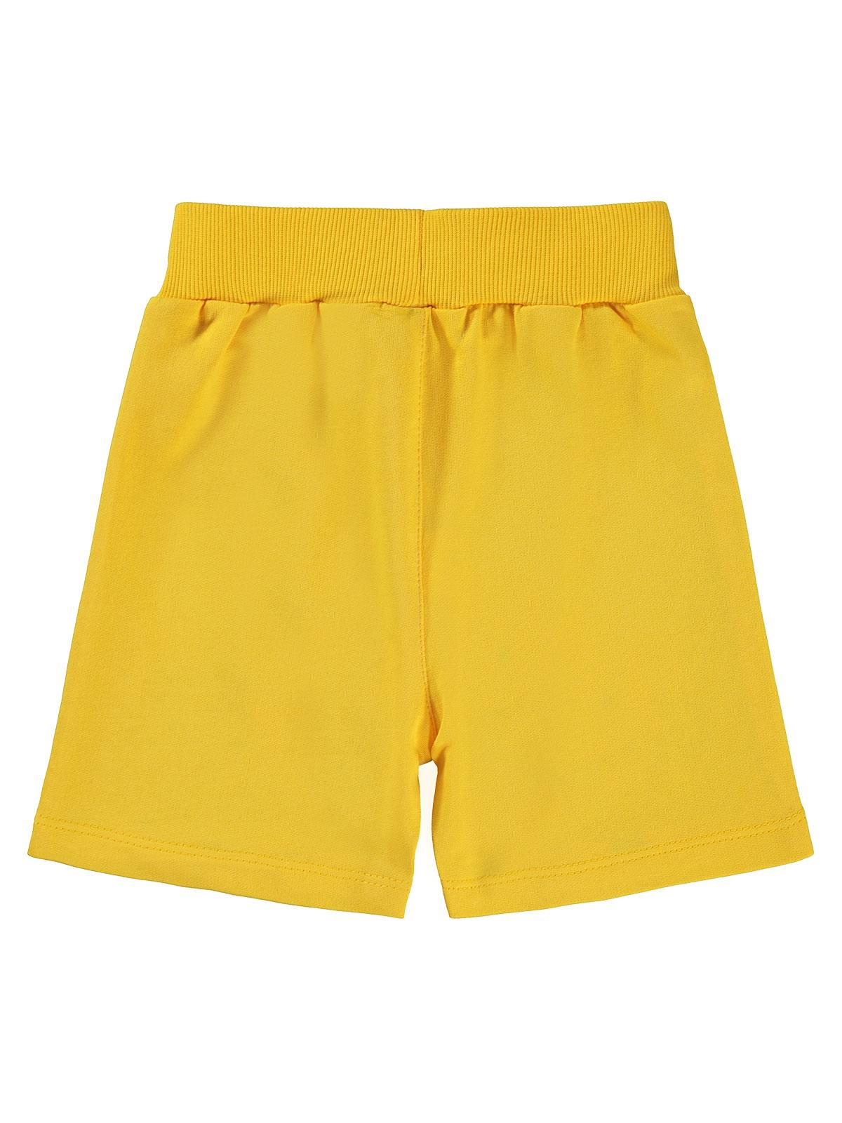 Civil Boys Dütdüt Baskılı 2-5 Yaş Kapri - Sarı