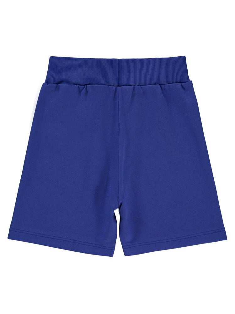 Civil Boys Kukuli Puzzle Baskılı 2-5 Yaş Kapri - Mavi