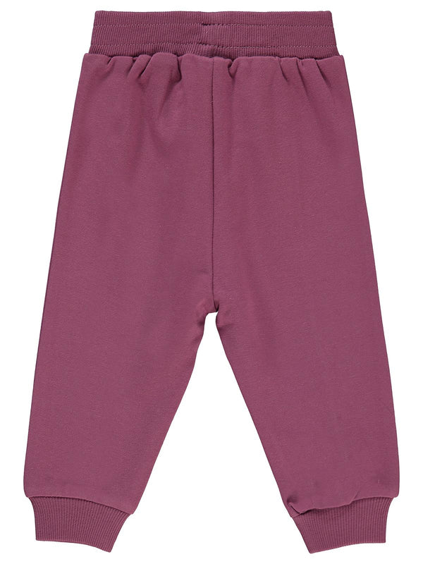 Civil Baby Civil Basic Kalp Etiketli 6-18 Ay Eşofman Altı - Lila