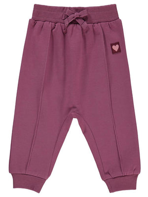 Civil Baby Civil Basic Kalp Etiketli 6-18 Ay Eşofman Altı - Lila