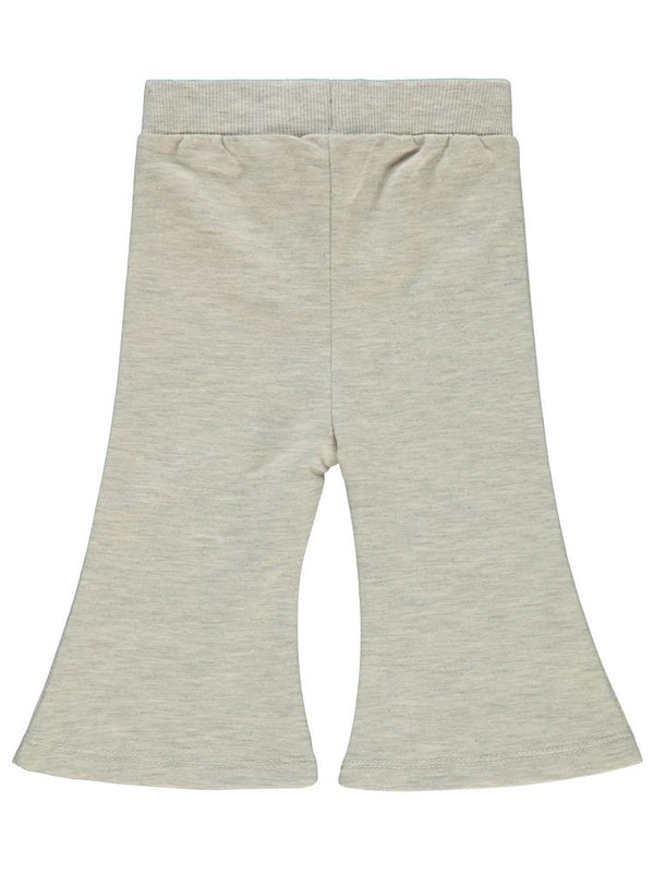 Civil Baby Civil Basic Kalp Etiketli İspanyol Paça 6-18 Ay Eşofman Altı - Gri